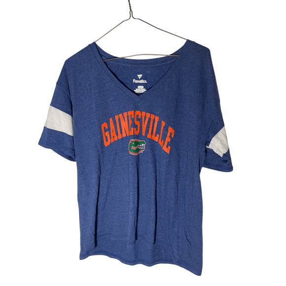 Fanatics Women's Florida Gators 3/4 Sleeve Graphic Blouse SZ S College Football - Picture 1 of 4